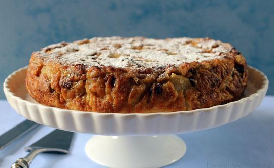 Miascia – broodpudding met fruit